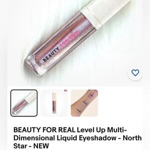 Beauty for real liquid eyeshadow shade Northstar sealed new discounted shipping